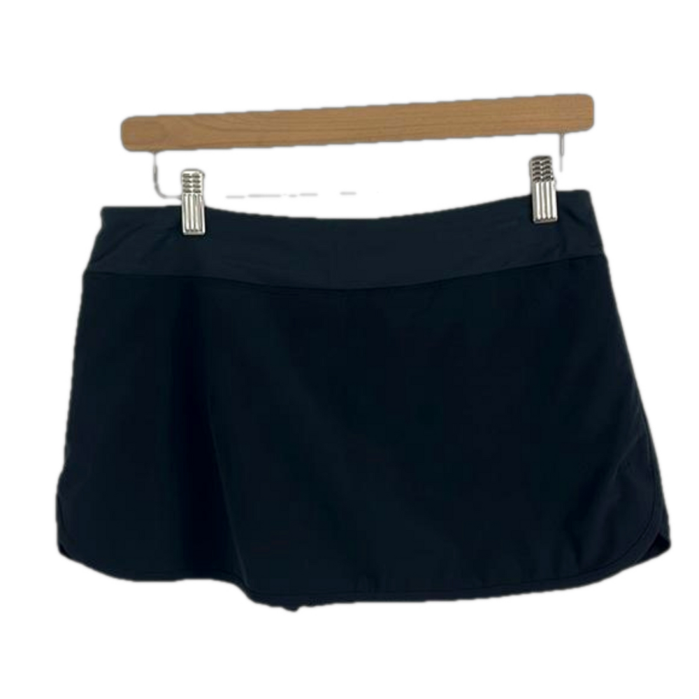 Lululemon Black Skort w/ Houndstooth Under Shorts